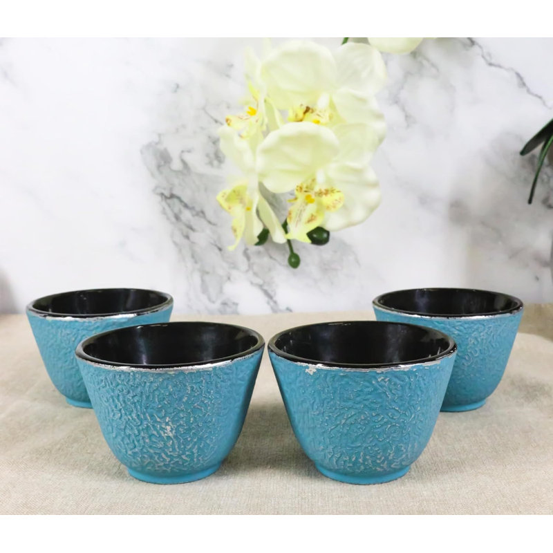 Ensemble de 4 tasses à thé Tetsubin