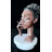 Elegant Black women Incense Burner - Handmade Resin Meditation Statue