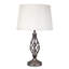 Zoey 49cm Twist Traditional Metal Table Lamp-83453912