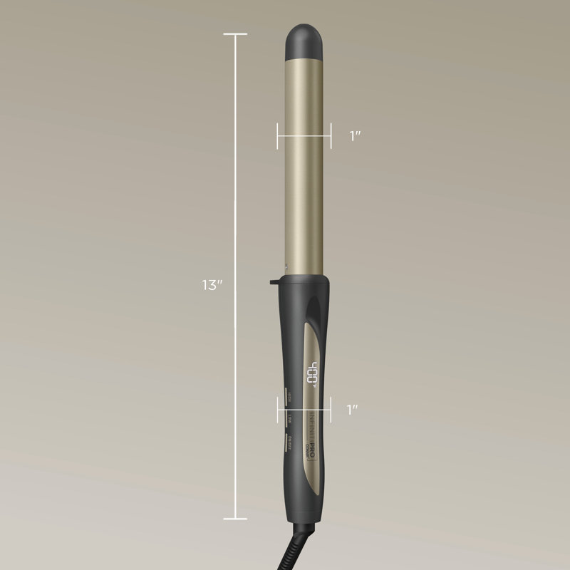 Infinitipro By Conair 1" Tourmaline Ceramic Curling Wand