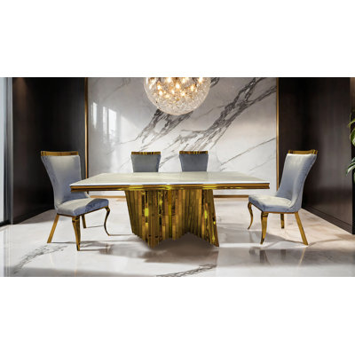 Montie 5-pcs Dining Table Set