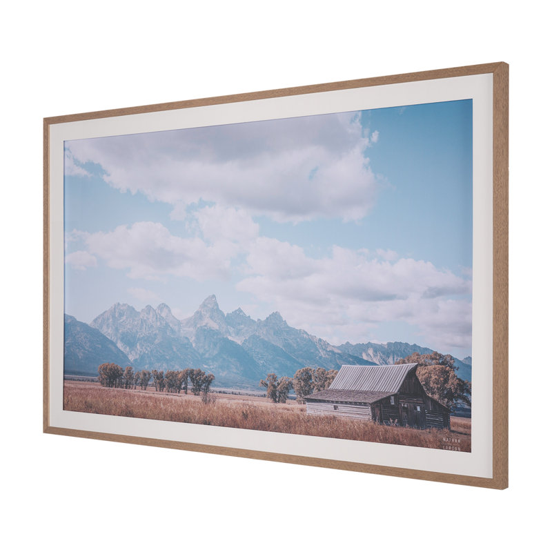 «Historic Row IV» par Nathan Larson, reproduction d'art encadrée sous verre
