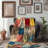 Patterned Wood - 1 Piece Blanket-99153764