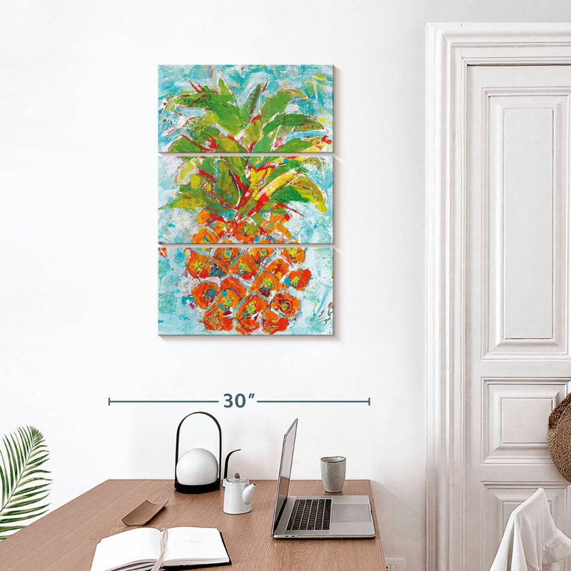 Yarlin Pineapple Bright, 32" H x 20" W