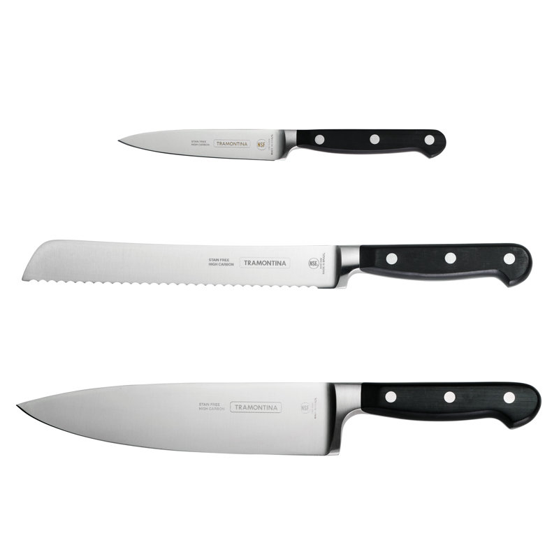 Tramontina Pro Series Forged 3-Piece Precision Knife Set