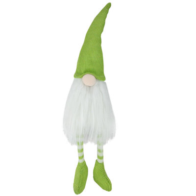 16" Sitting Spring Gnome Figure