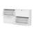 Marcell Shoe Cabinet with 2 Flip out Doors(Set of 2)