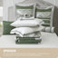 Ensemble d'édredon en jacquard en microfibre 15 pièces Kath-1790215628-1790802380