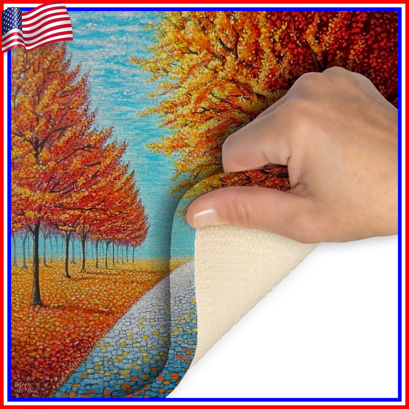 Tapis de bain Autumn, L 34 po x L 21 po