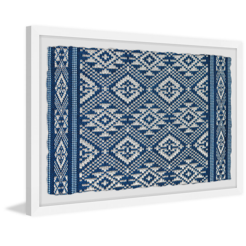 Checkered Railway - Single Picture Frame Painting, 41cm H x 61cm W x 3.81cm D