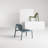 Decade Plastic Outdoor Armless Lounge Chair-81108957