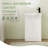 23 inch Free standing Single Bathroom Vanity With Ceramic Vanity Top-1644072899