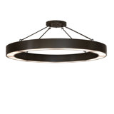 72" Wide Loxley Escabroso Semi-Flushmount
