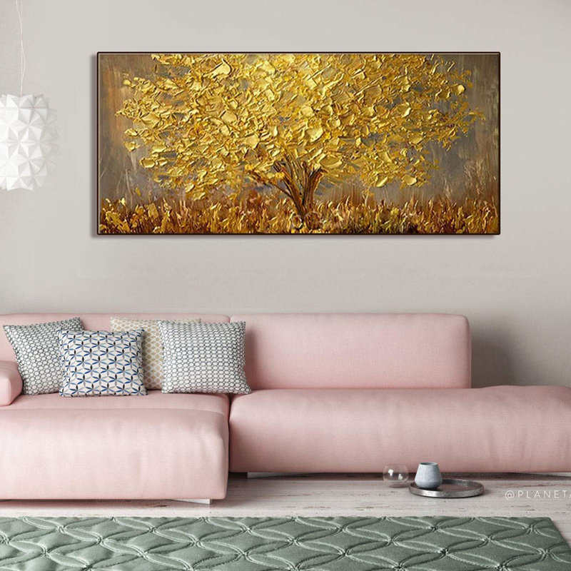 Wrapped Canvas Painting, 60cm H x 120cm W x 1cm D