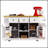 53-Inch Large Kitchen Island with Drop Leaf, Power Outlet, and Ample Storage, Perfect for Efficient Kitchen Organization and Mobility-1097477288