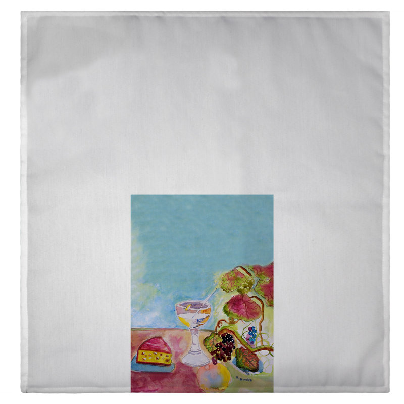 Wine And Cheese Ultra Light Hand Towel