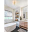Glass Semi Flush Mount