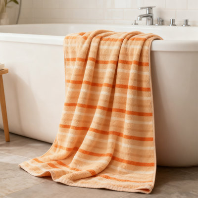 Large Beach Towel (35"X71"), Striped Quick Dry & Sand Resistant, Lightweight Microfiber Sand-Free Towel For Beach, Pool, Yoga, Gym, And Travel
