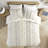 Premium Cotton Bedding Sets Full Queen, Chenille Modern Home Comfort