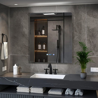 Miroir de meuble-lavabo à DEL Luano