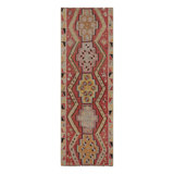 One-of-a-Kind 4' X 12' Hand Knotted Area Rug
