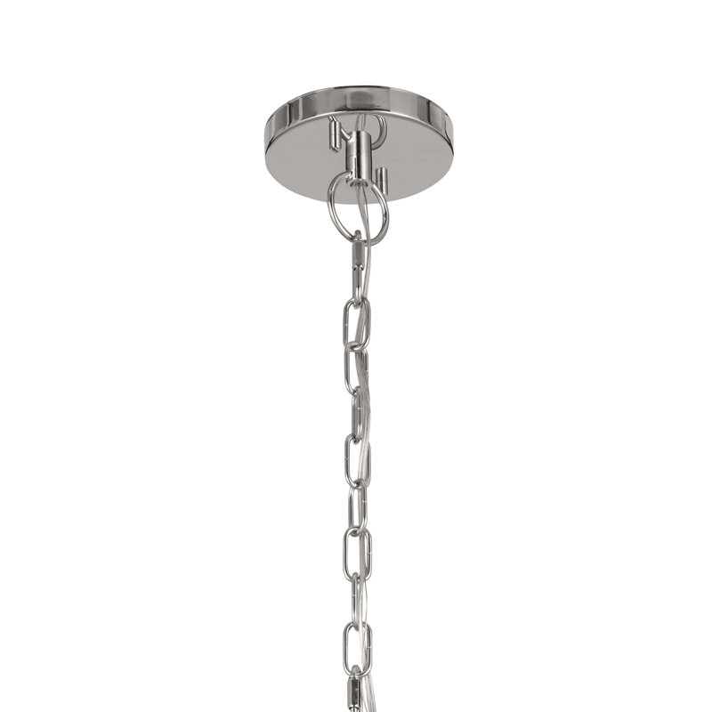 3 - Light Dimmable Classic / Traditional Chandelier, Silver