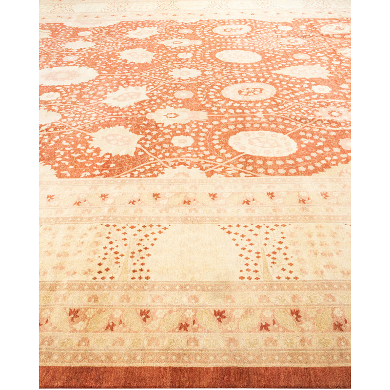 Classic One-of-a-Kind 12' 6" X 15' 3" Hand Knotted Area Rug