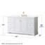Meuble-lavabo sur pied simple avec plateau Avery-92725346-92725345-98250677
