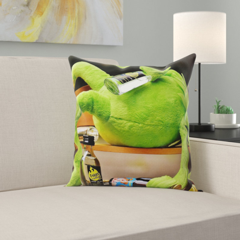 Microsuede Throw Pillow