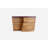 Velero Solid Wood End Table Built-In Outlets