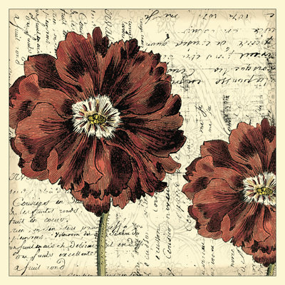 Vintage Composition II - Wrapped Canvas Print
