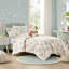 Literie double / grand, décor champignon, édredon en tissu lavable à la machine fantaisiste et floral,