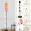 Lampe sur pied abstraite tisse sans soudure 60 s 70 s style hippie vagues psychédélique moderne lampe sur pied avec télécommande pédale abat-jour ampoule abat-jour lampe de coin pour salon chambre bureau