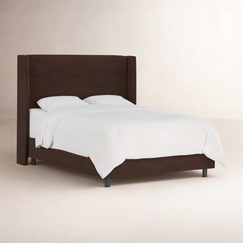 Lit tapissier Tilly, Double, Classic Chocolate Velvet