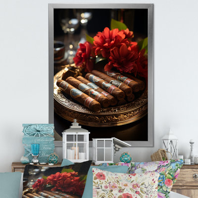 Cuba Cigar Expression II, reproduction d'art sur toile