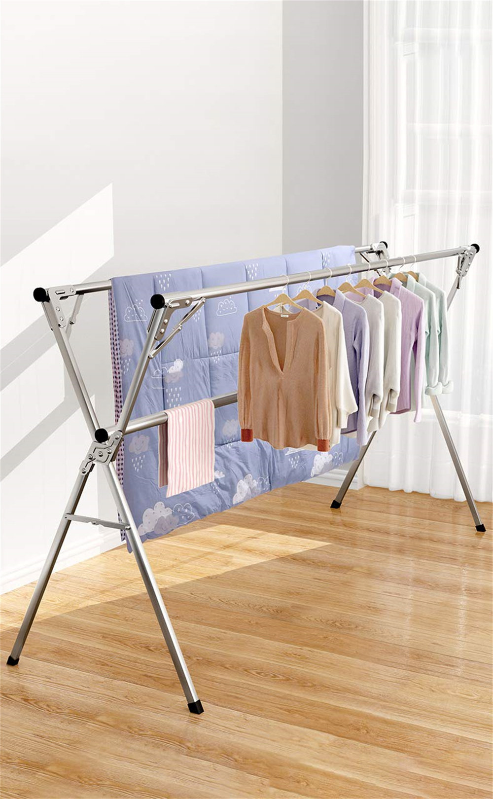 Rebrilliant Adjustable Folding Drying Rack | Wayfair.co.uk