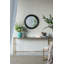Miroir mural 23,5 "avec cadre en bois noir