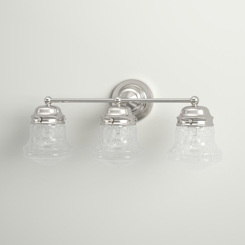 Levi 3 - Light Dimmable Vanity Light, Brushed Nickel