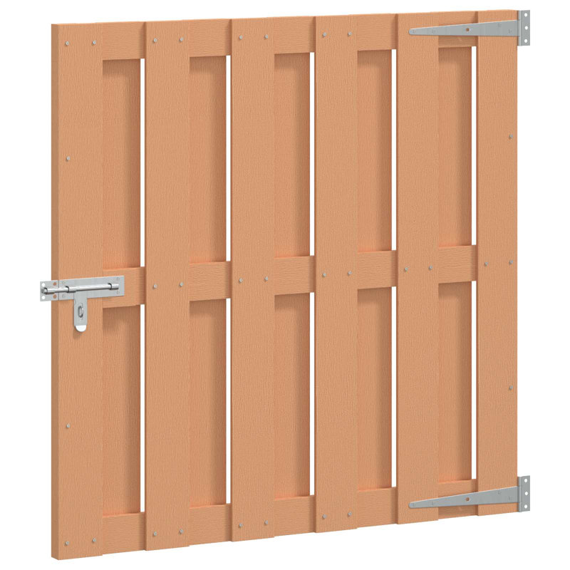 100 cm W Aluminium Gate Fencing, Brown