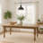 Pine Solid Wood Dining Table
