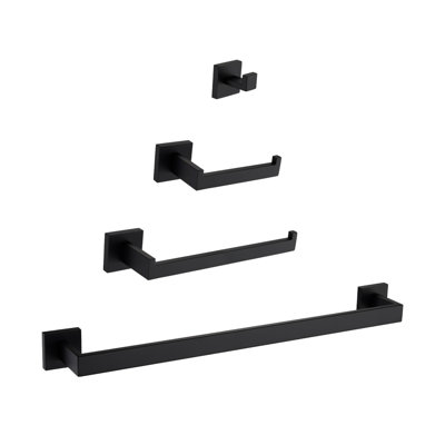 4 - Piece Bathroom Hardware Set