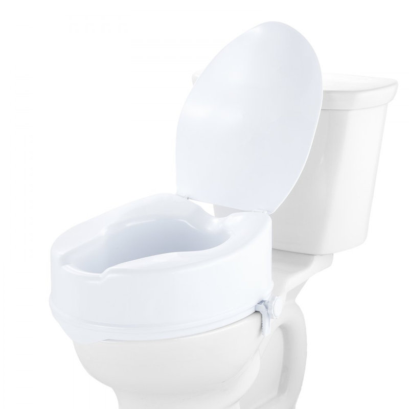 Siège de toilette surélevé avec surélévateur de toilette universel surélevé 300 lb 5 po