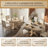 Extendable Farmhouse Round Dining Table - Retro Style With Durable Wooden Frame, Seats 6-414046670