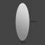 Miroir mural 65 po x 24 po