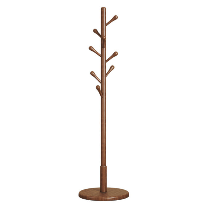 This minimalist, luxurious floor-standing clothes rack features a multi-functional design, convenient storage, and an outstanding appearance, making it suitable for various home settings.