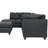 3-PC SECTIONAL Polyfiber Sectional Sofa
