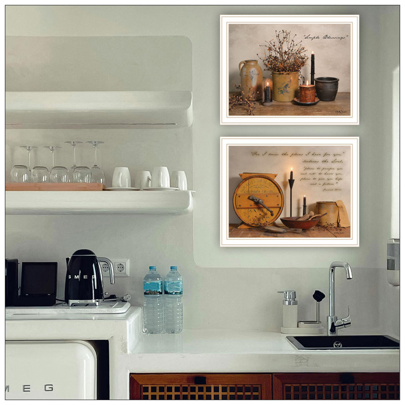 «Trendy Decor 4U», 2 pièces, vignette simple, art mural pour le salon, impression d'art mural de chambre à coucher pour la décoration intérieure par Billy Jacobs