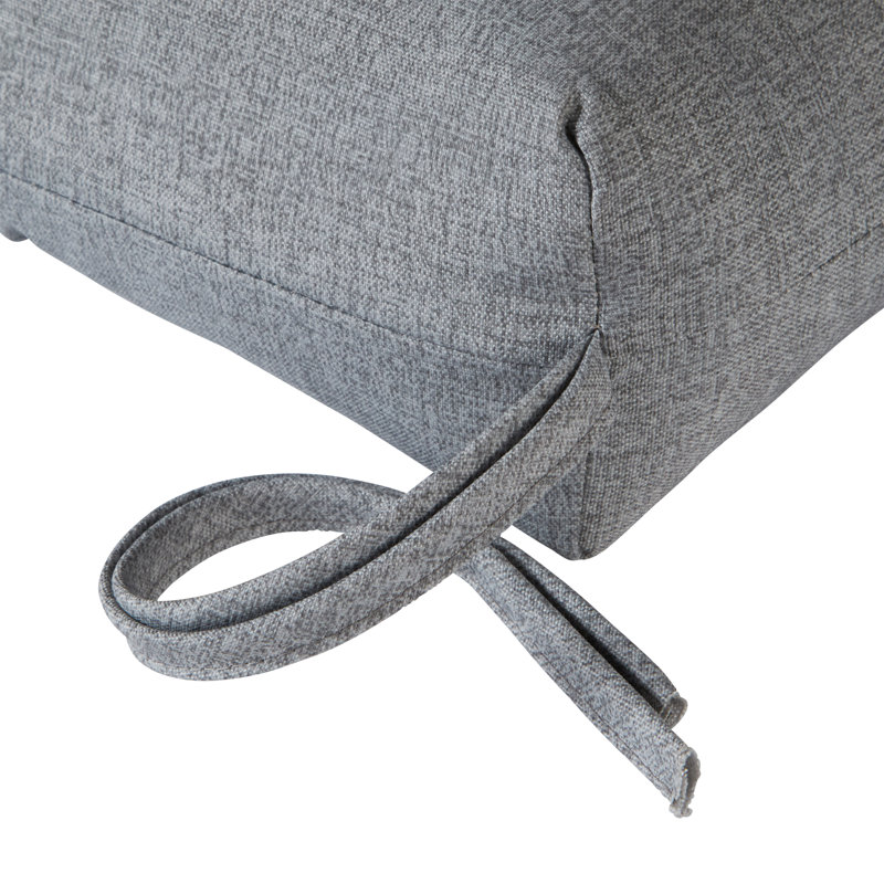 Coussin de banc d'extérieur Shipton, Gris chiné, 5", L 51 po x P 18 po