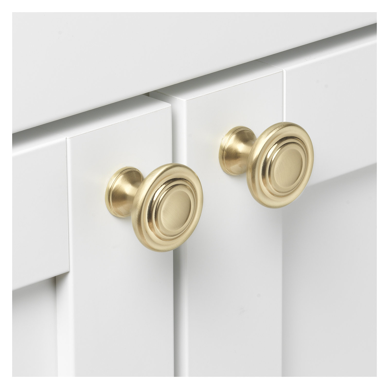 Mushroom Knob Multipack, Champagne Gold