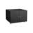 Black Metal Double-Door Printer Cabinet - 360° Lockable Casters, Crafted From Steel, Adjustable Shelves, Waterproof And Not Easy To Wear, Modern Design For Office, Home, Garage.-123994464-123994462
